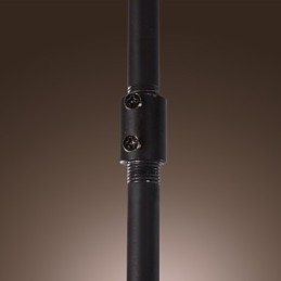 Lustre de ferro de vanguarda com 12 luzes