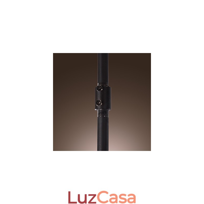 Lustre de ferro de vanguarda com 12 luzes