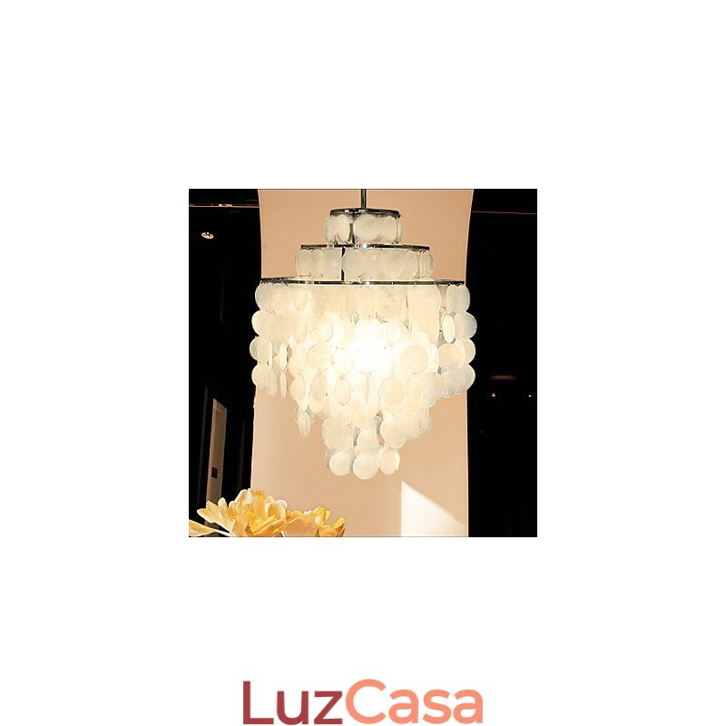 LAMP Lustre Concha Minimalista Lustre Den
