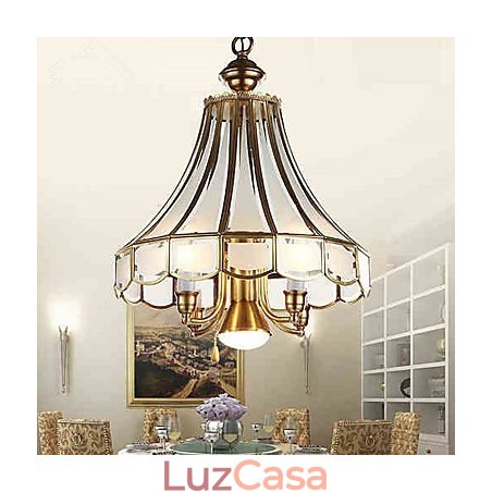 Luminárias pendentes Cristal Mini Estilo Tradicional Clássico Metal Luminárias pendentes Cristal Mini Estilo Tradicional Clássico Metal