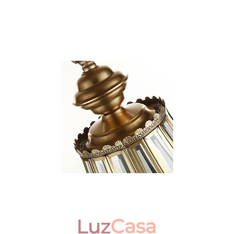 Luminárias pendentes Cristal Mini Estilo Tradicional Clássico Metal