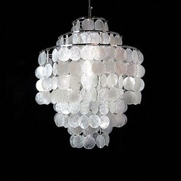 LAMP Lustre Concha Minimalista Lustre Den