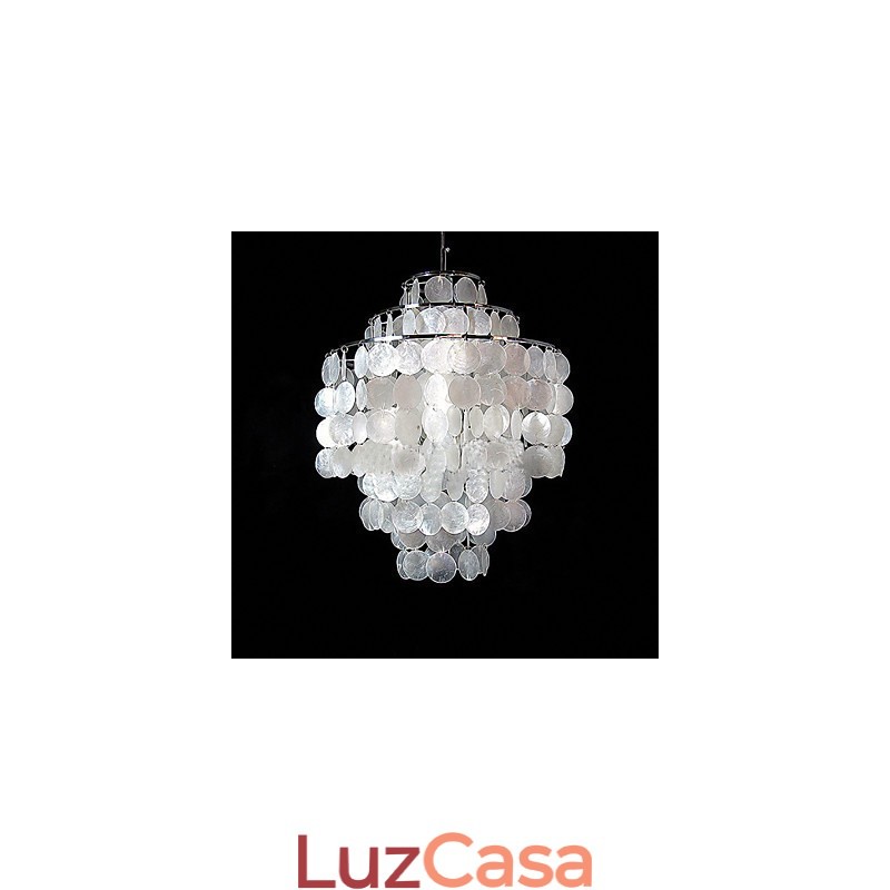 LAMP Lustre Concha Minimalista Lustre Den