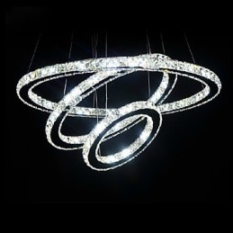 Luminárias pendentes Cristal Moderno Contemporâneo Metal