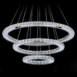Luminárias pendentes Cristal Moderno Contemporâneo Metal