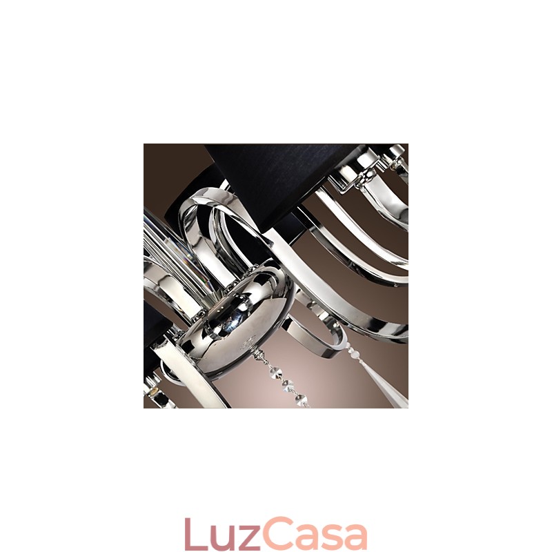 Lustre moderno contemporâneo tradicional clássico rústico chalé vintage country island metal cromado