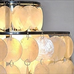 LAMP Lustre Concha Minimalista Lustre Den