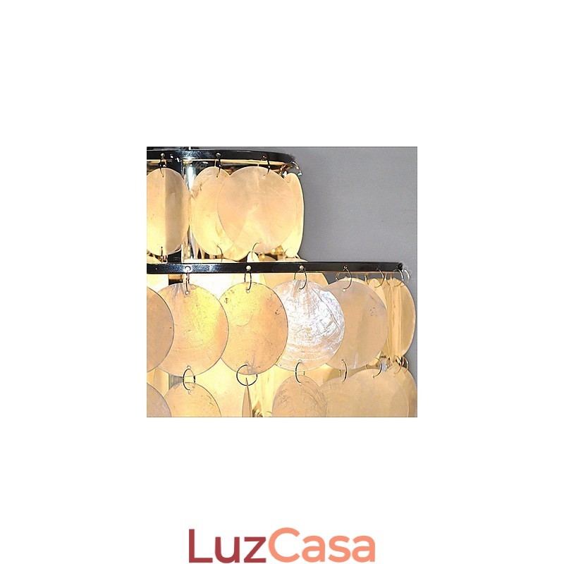 LAMP Lustre Concha Minimalista Lustre Den