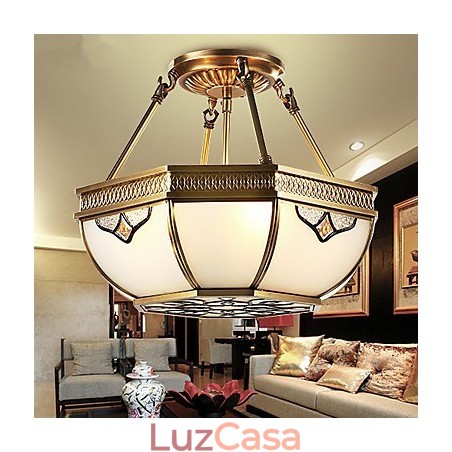 Luminárias pendentes Cristal Mini Estilo Tradicional Clássico Metal Luminárias pendentes Cristal Mini Estilo Tradicional Clássico Metal