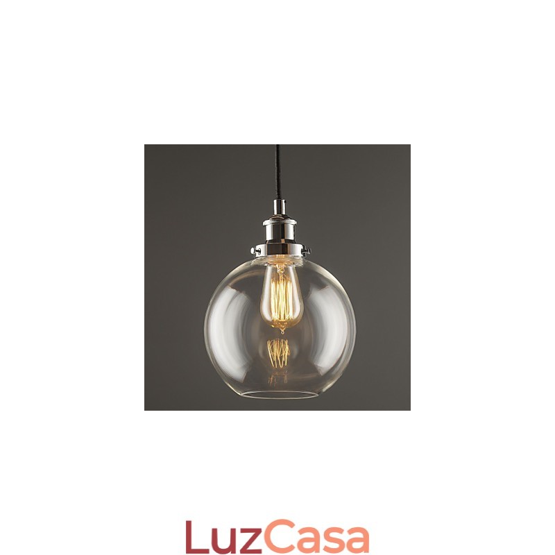 Tradicional Clássico Vintage Retro Country Globe Pendant Light