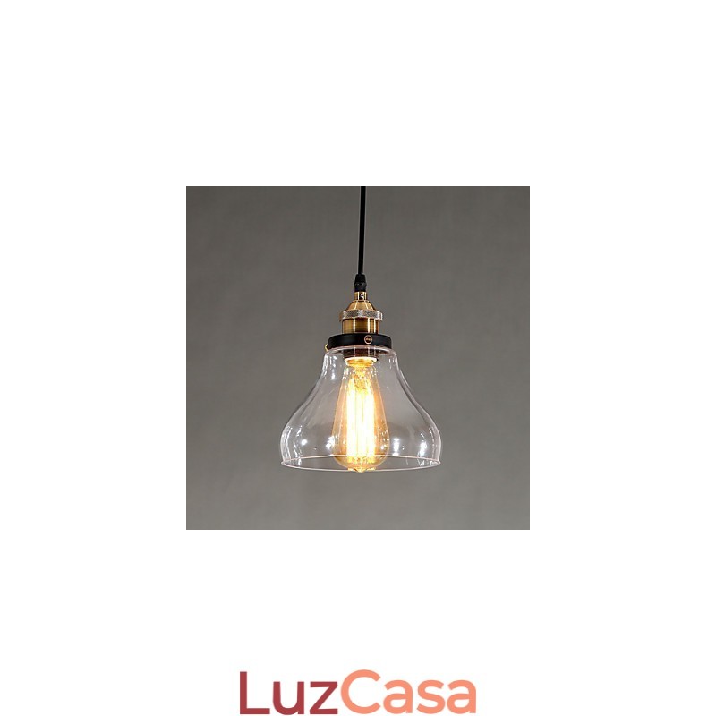 Tradicional Clássico Vintage Retro Country Globe Pendant Light