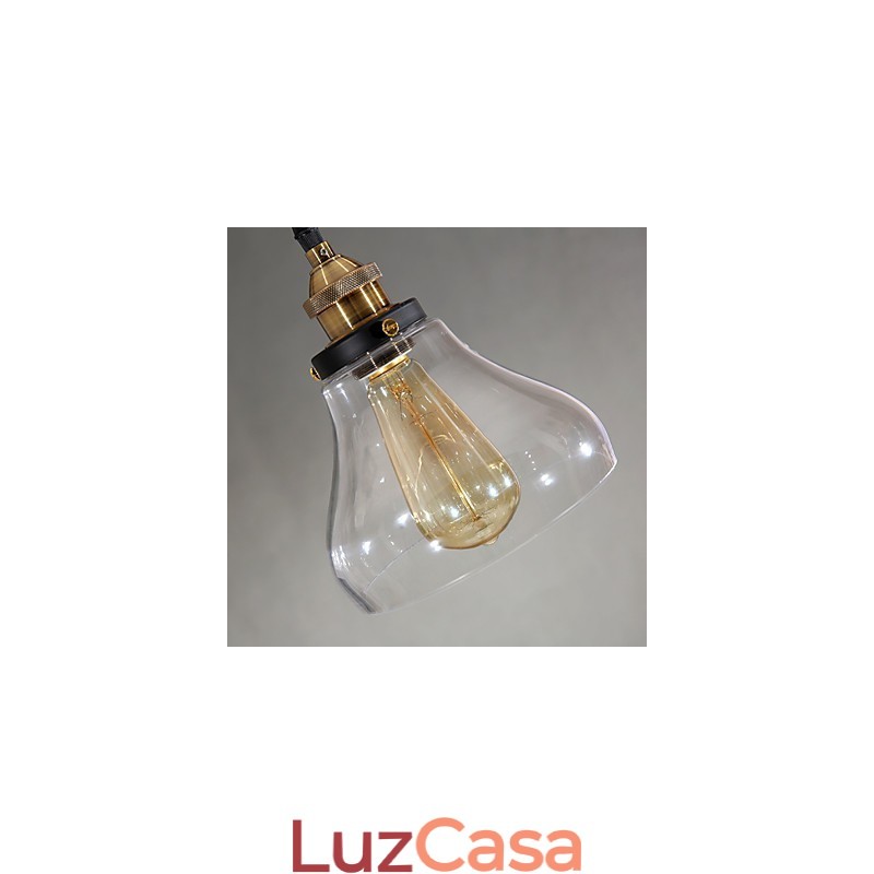 Tradicional Clássico Vintage Retro Country Globe Pendant Light