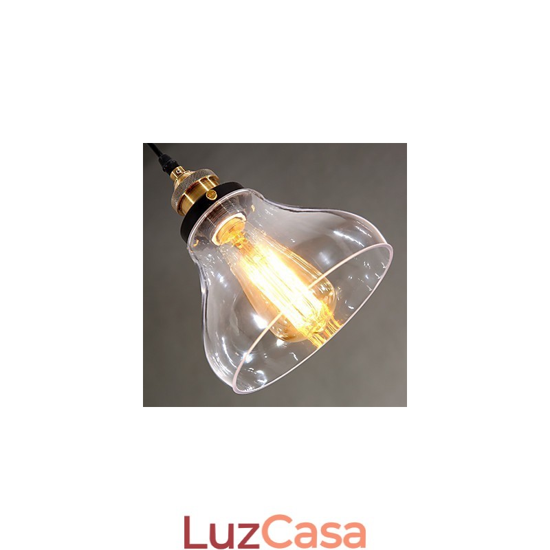 Tradicional Clássico Vintage Retro Country Globe Pendant Light