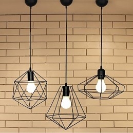Luminária pendente de metal Country Designers