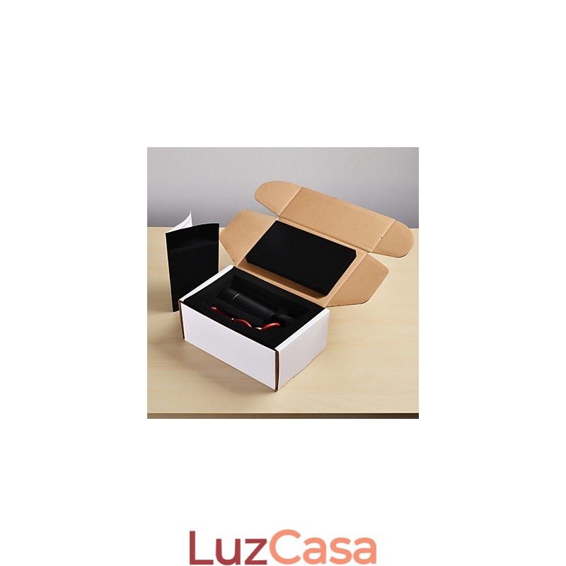 1 Mini Luminária Pendente Preto Anodizado com Alumínio