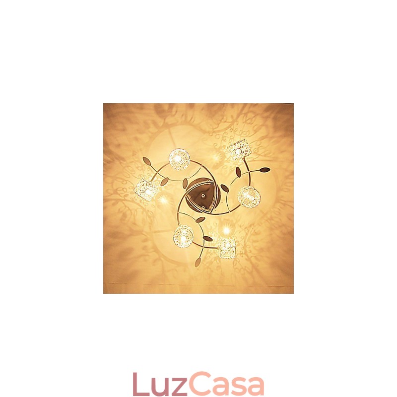 Moderno Contemporâneo Cristal Galvanizado Montagem Embutida