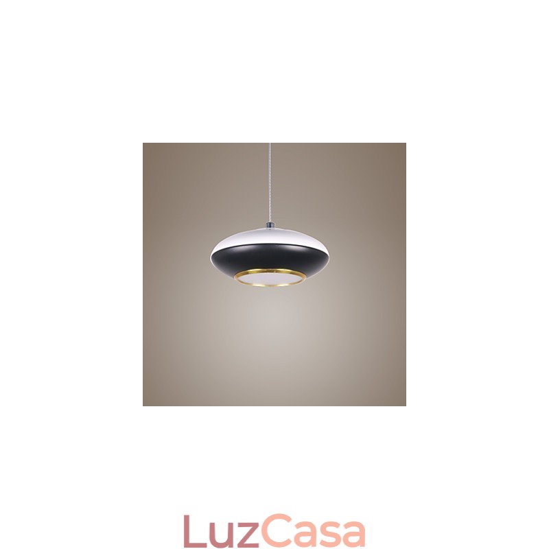 9W moderno disco voador design alta qualidade pingente luz café