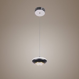 9W moderno disco voador design alta qualidade pingente luz café