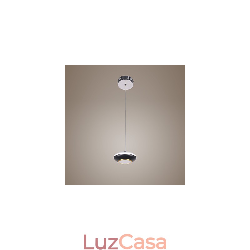 9W moderno disco voador design alta qualidade pingente luz café