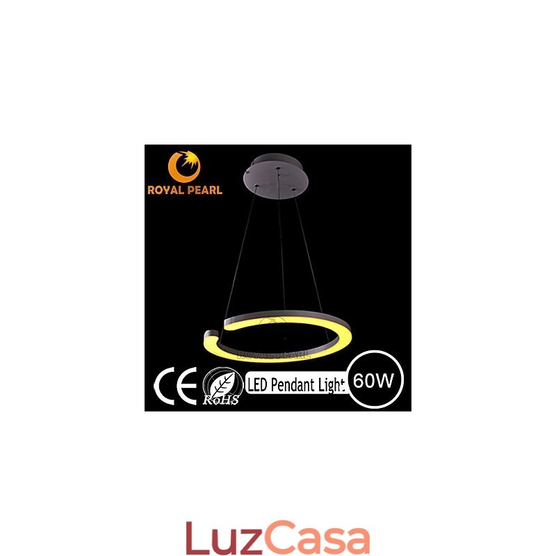 Design moderno luminária suspensa