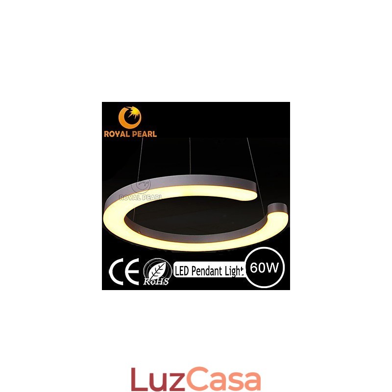 Design moderno luminária suspensa