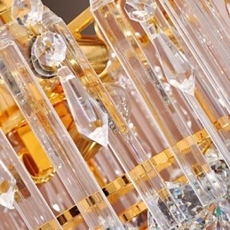Lustre de Cristal de Luxo com 7 Luzes