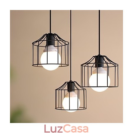 1 Luzes Country Metal Pendente Luz 1 Luzes Country Metal Pendente Luz