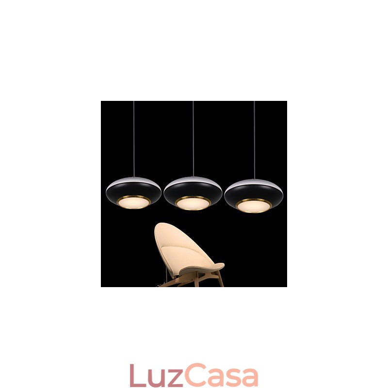 Design moderno de disco voador de alta qualidade, luminária pendente para café