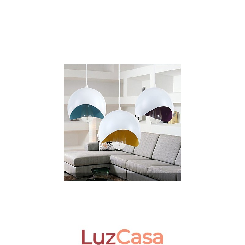 Luminária pendente moderna e contemporânea estilo mini pintura