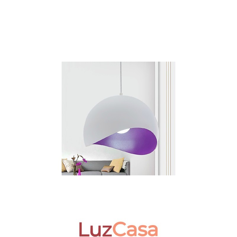 Luminária pendente moderna e contemporânea estilo mini pintura