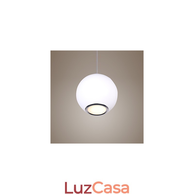 Luminária pendente moderna estilo mini globo de alta qualidade com design de café