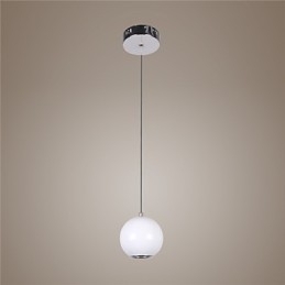 Luminária pendente moderna estilo mini globo de alta qualidade com design de café