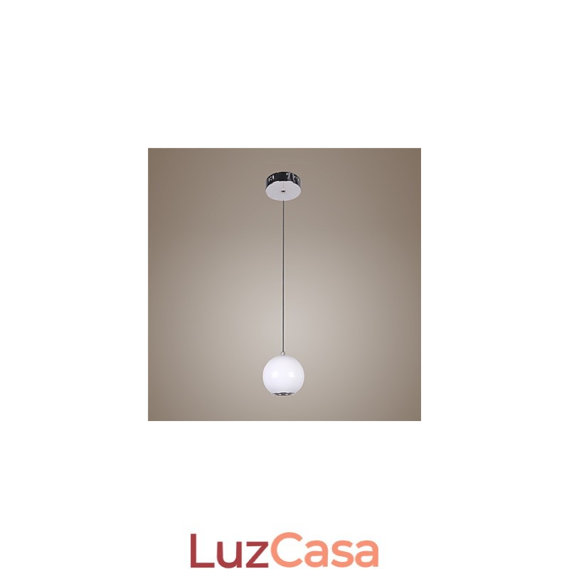 Luminária pendente moderna estilo mini globo de alta qualidade com design de café