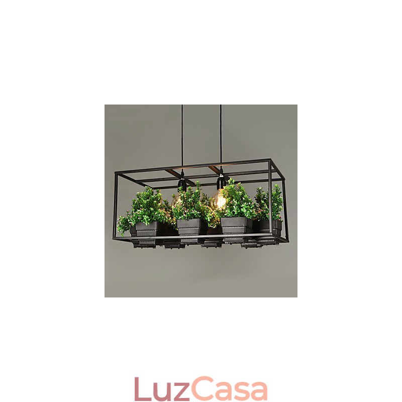 Luminária pendente de design decorativo contemporâneo moderno (não inclui plantas)