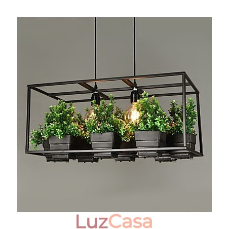 Luminária pendente de design decorativo contemporâneo moderno (não inclui plantas) Luminária pendente de design decorativo contemporâneo moderno (não inclui plantas)
