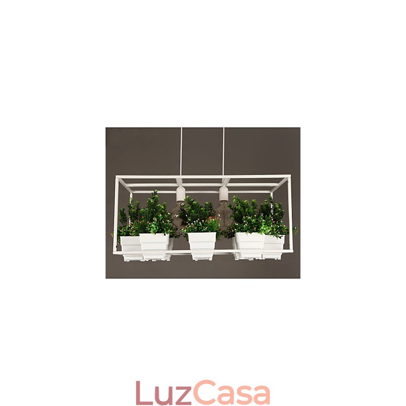 Luminária pendente de design decorativo contemporâneo moderno (não inclui plantas)