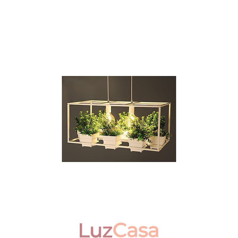 Luminária pendente de design decorativo contemporâneo moderno (não inclui plantas)