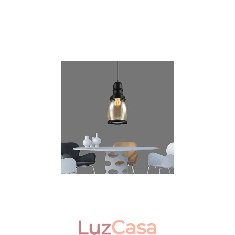 Retro Lighting Loft Luzes Pendentes De Vidro