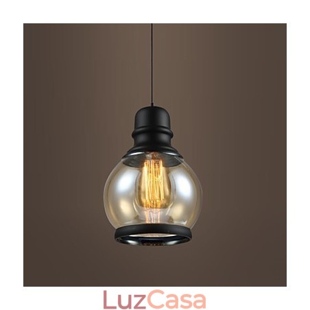 Retro Lighting Loft Luzes Pendentes De Vidro