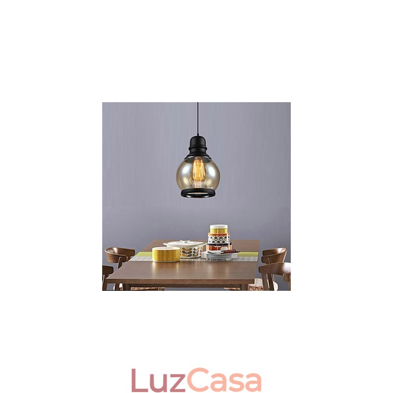 Retro Lighting Loft Luzes Pendentes De Vidro