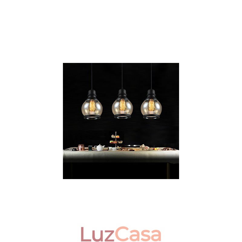Retro Lighting Loft Luzes Pendentes De Vidro