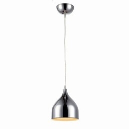 Luminária pendente de ferro galvanizado moderna