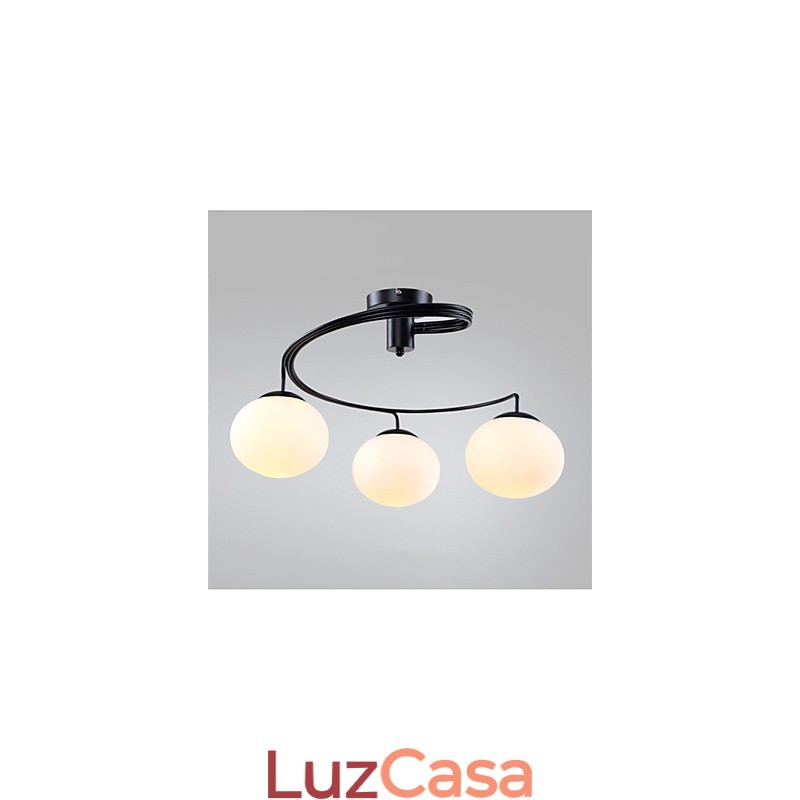 Luminárias pendentes modernas contemporâneas de metal