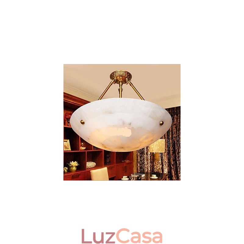 Luzes de sacada em todo o teto de cobre e meio