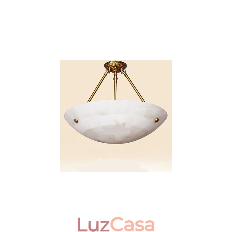 Luzes de sacada em todo o teto de cobre e meio