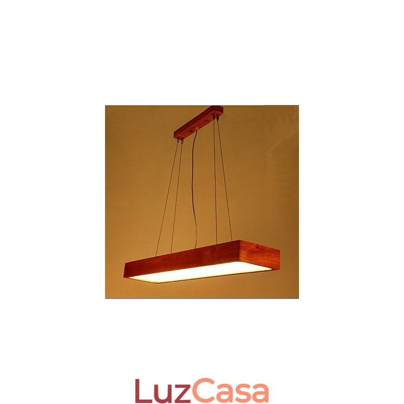 Pingente de madeira maciça simples e de alta qualidade