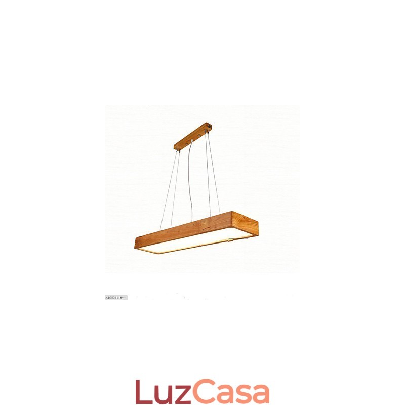 Pingente de madeira maciça simples e de alta qualidade