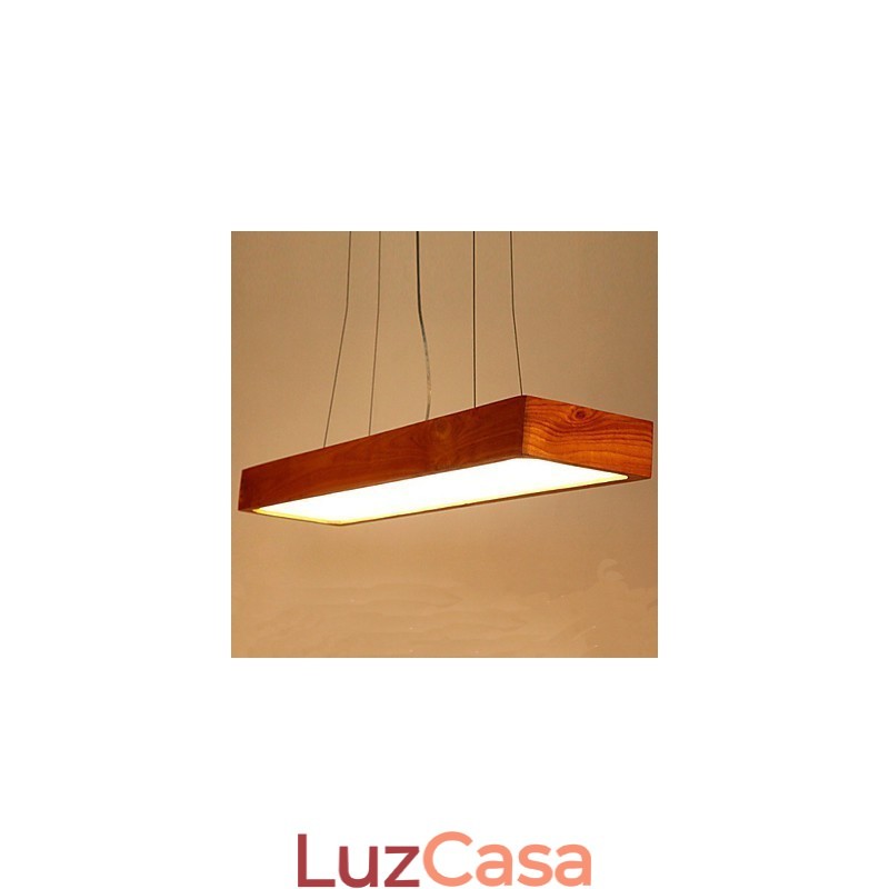 Pingente de madeira maciça simples e de alta qualidade