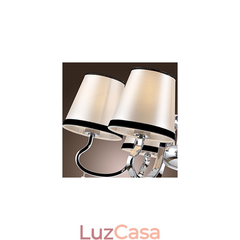 Lustre moderno contemporâneo tradicional clássico rústico chalé vintage ilha metal cromado jantar