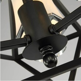 Luminárias pendentes 3 luzes Country Outdoors Metal